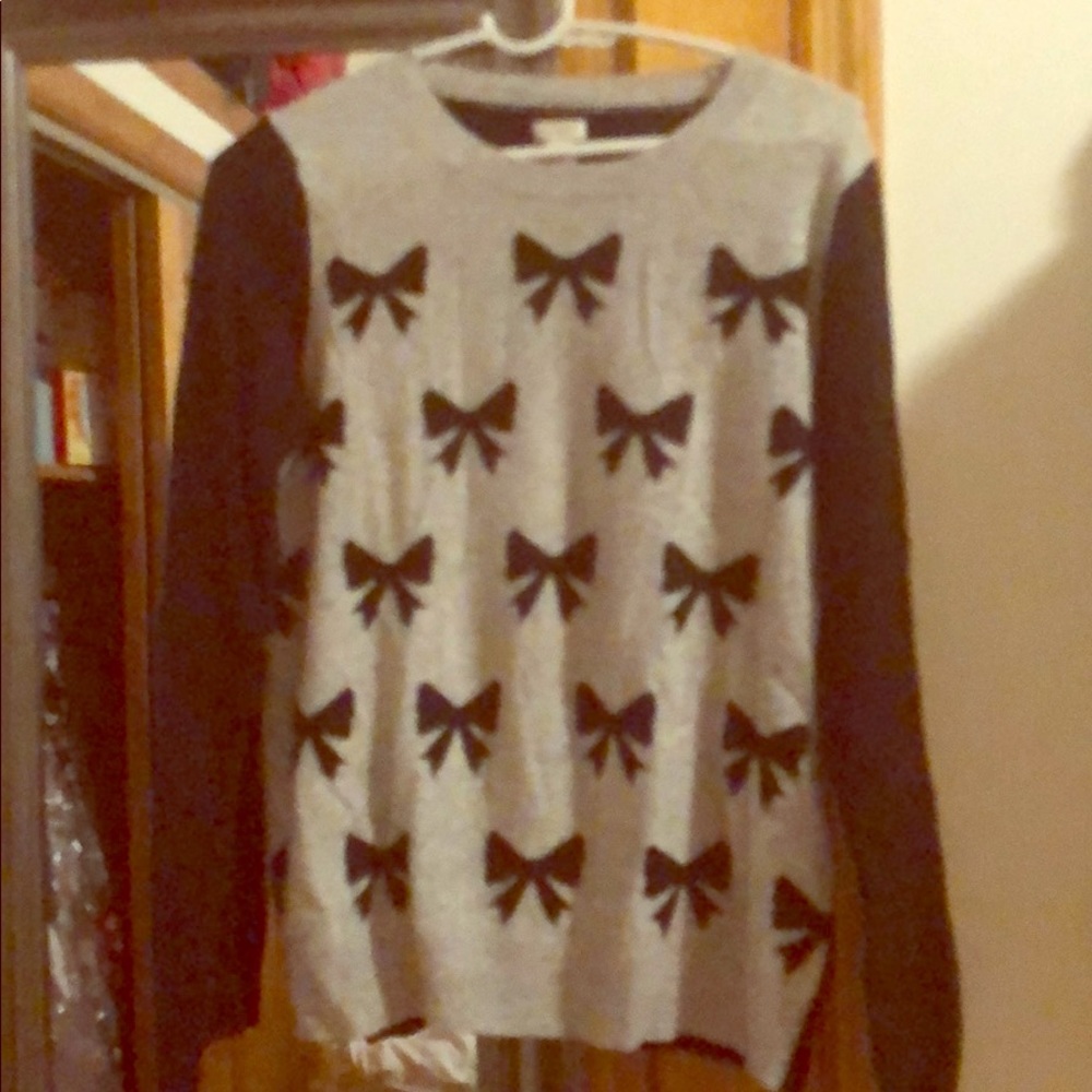 Adorable Bow Sweater